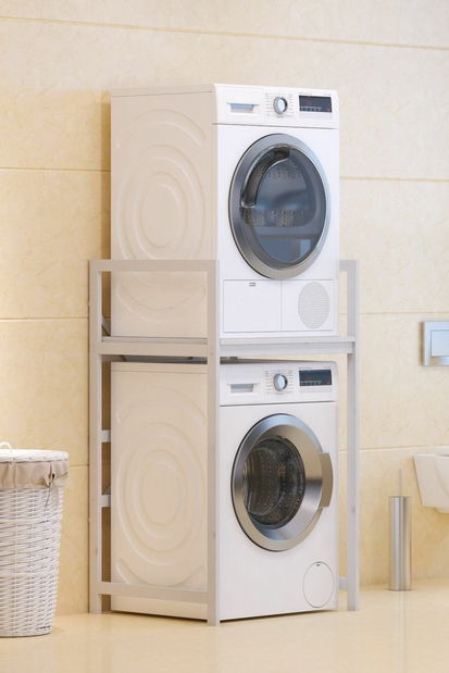 Skříňka na pračku Center (bílá)