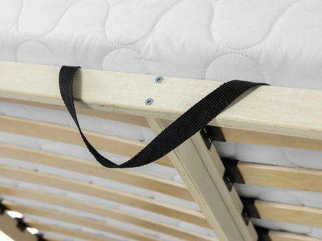 Manželská postel 160 cm Lentoa (béžová) (s roštem) (s úl. prostorem)