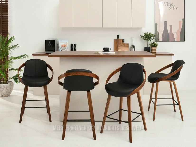 Židle Lila H (ořech tmavý + ořech)