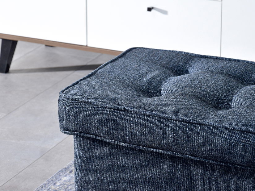 Taburetka Muriera (šedá + černá)