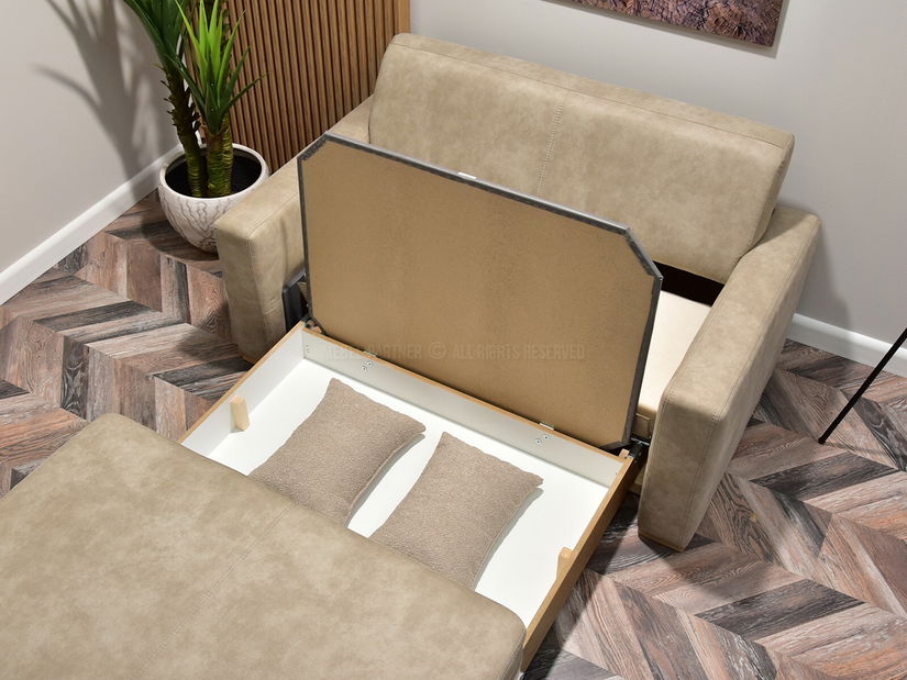 Pohovka dvousedačka Modernos (béžová)