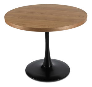 Jídelní stůl Luchan (dub zlatý + černá) (pro 4 osoby)