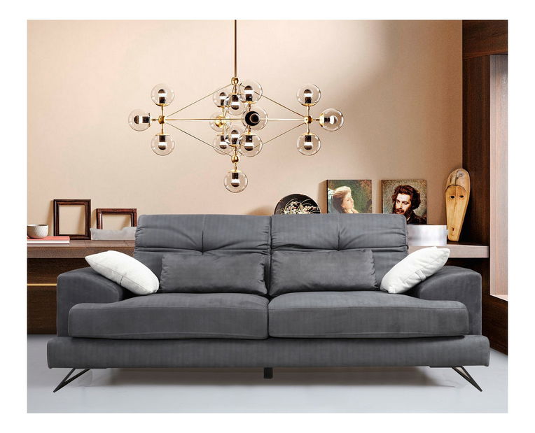 Pohovka dvoused Frilana (antracit)