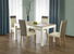 Jídelní stůl Shana (dub sonoma + bílá) (pro 6 až 12 osob)