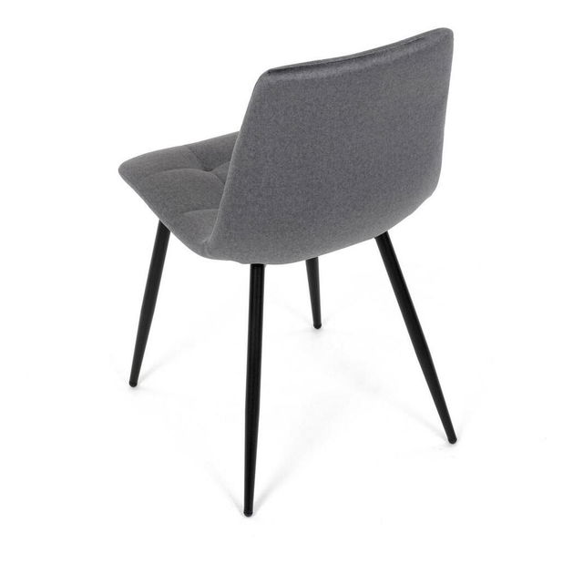 Jídelní židle Doblegarle (šedá)