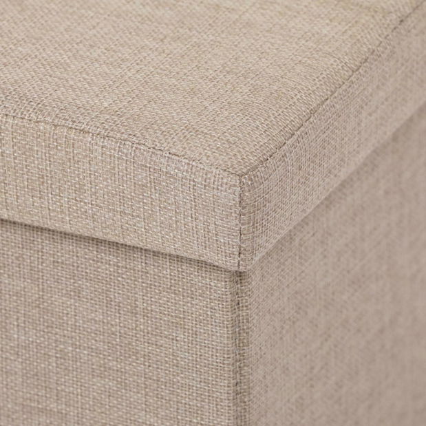 Taburetka Tranquilo (krémová) (s úl. prostorem)