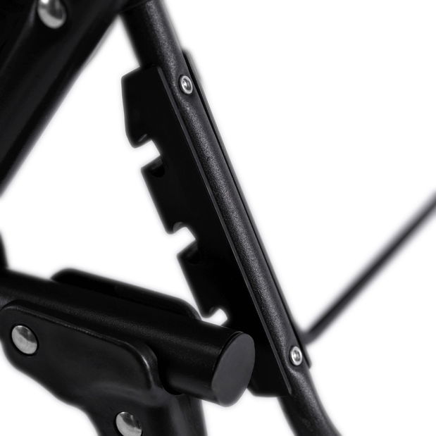 Zahradní lehátko Venden (černá)