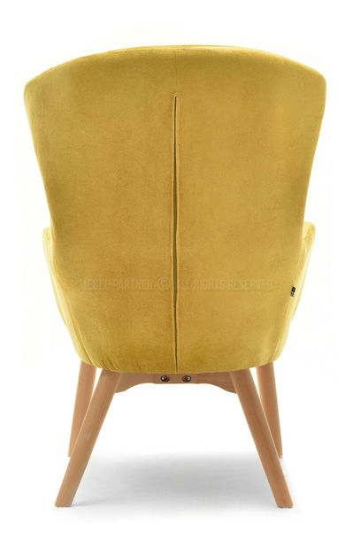 Křeslo Léto (žlutá + černá)