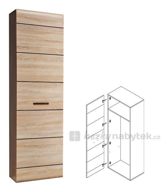 Šatní skříň Kombino CMBS71