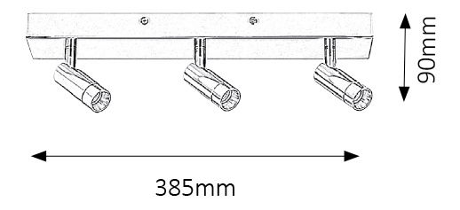 Koupelnové svítidlo George 5495 (chromová)