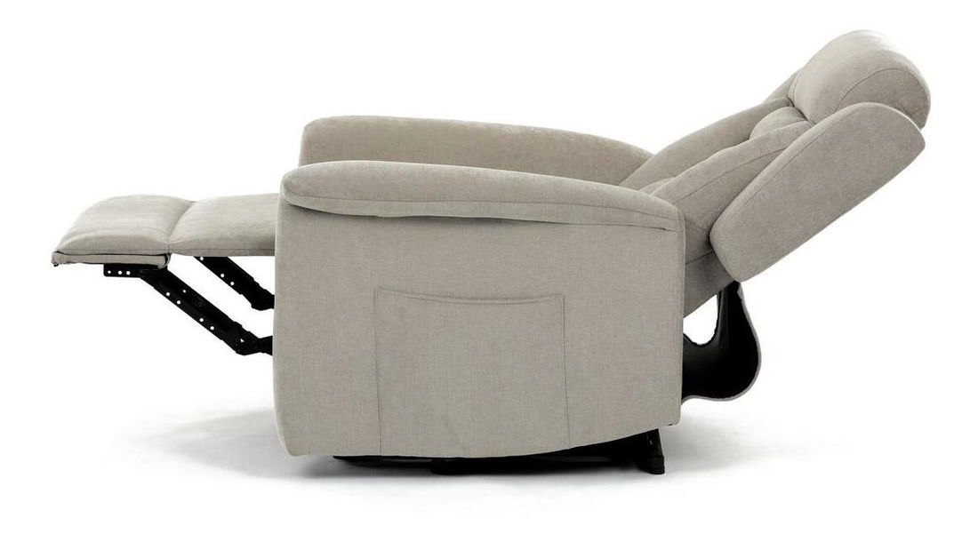 Polohovací křeslo Tonta (lanýžová)