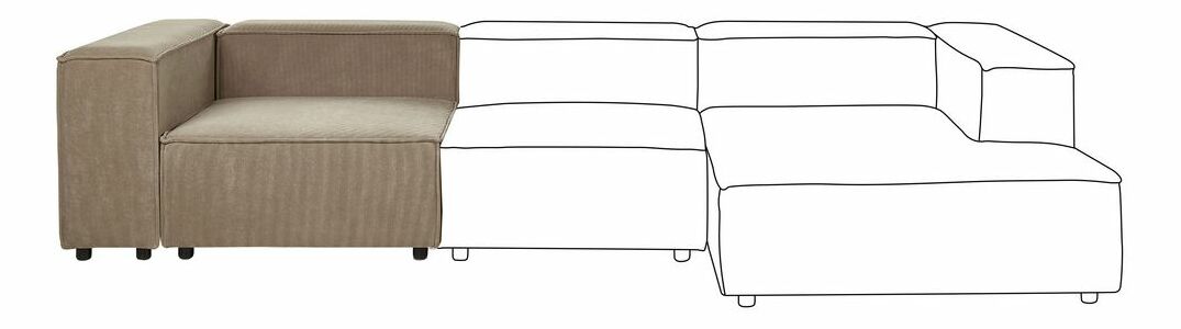 Křeslo Afrika (len hnědá)