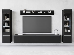 Nábytek do obývacího pokoje Selwyn II (grafit)