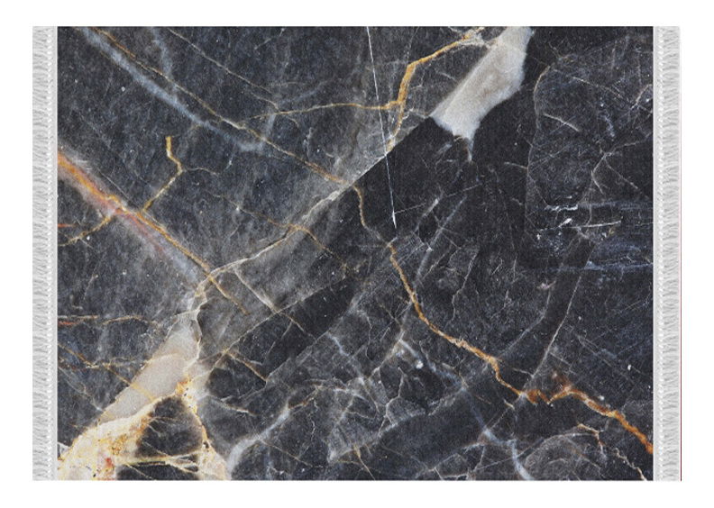 Koberec 80x200 Roven Typ 1 (černý mramor) *výprodej