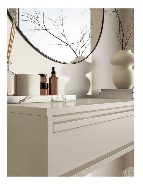 Toaletní stolek Evane E8 (šedá)