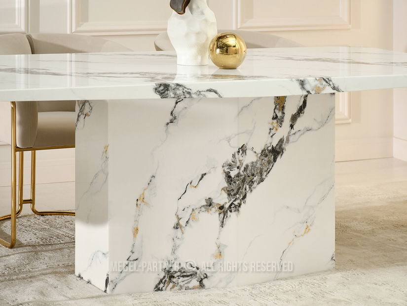 Jídelní stůl Fueron (mramor)