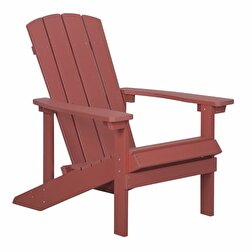 Zahradní židle Adack (červená)
