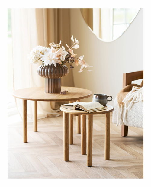 Příruční stolek Jemelina 2 (přírodní)