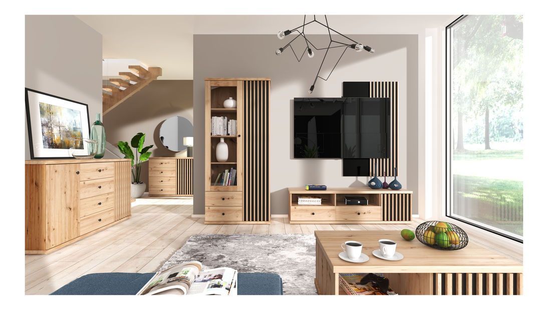 Toaletní stolek Claudi 18 (dub artisan)