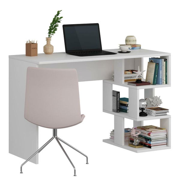 PC stolek Mutipa (bílá)