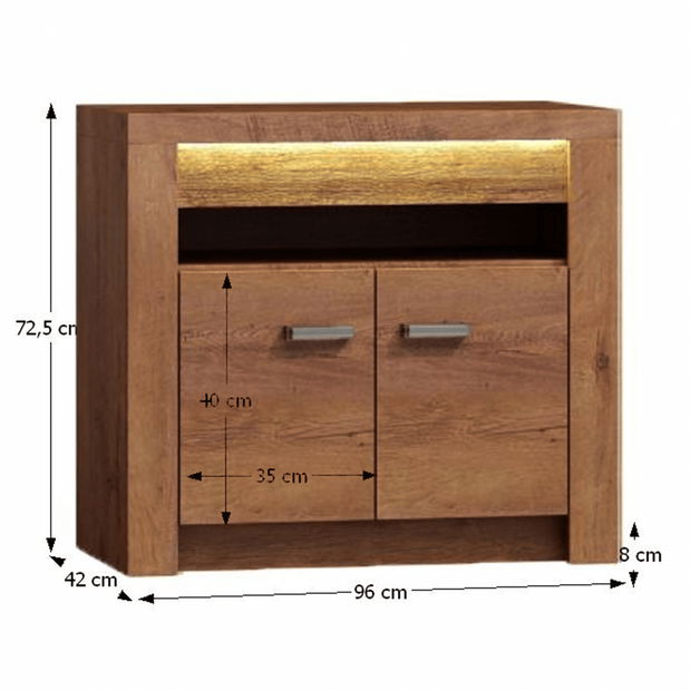 Skříňka Inneas 10 (jasan světlý)