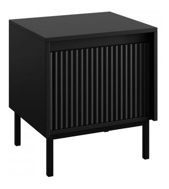 Noční stolek Somkera 1SZ (černá)