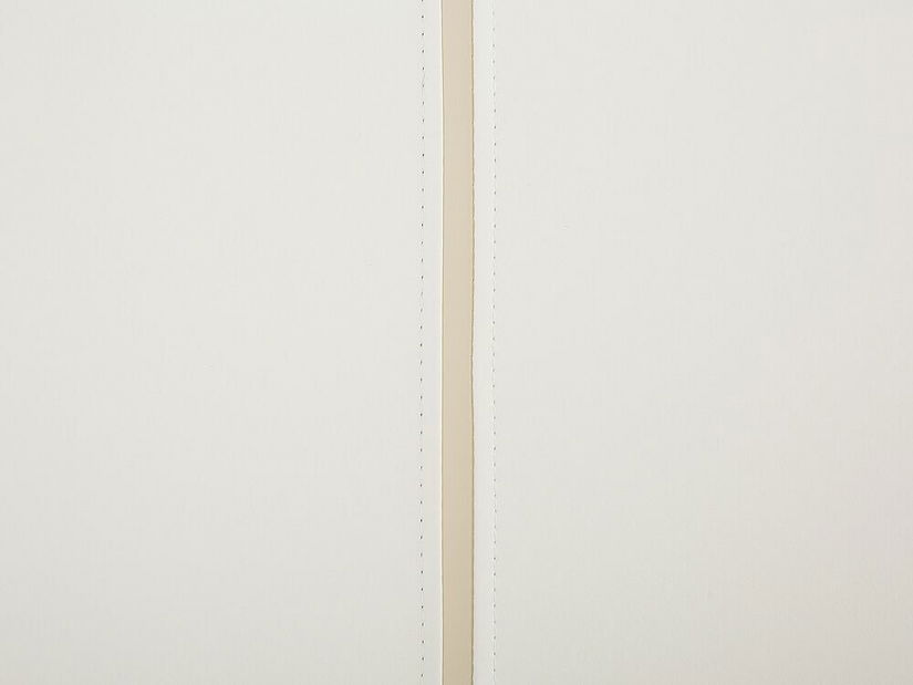 Manželská postel 180 cm BETTEA (s roštem) (bílá)