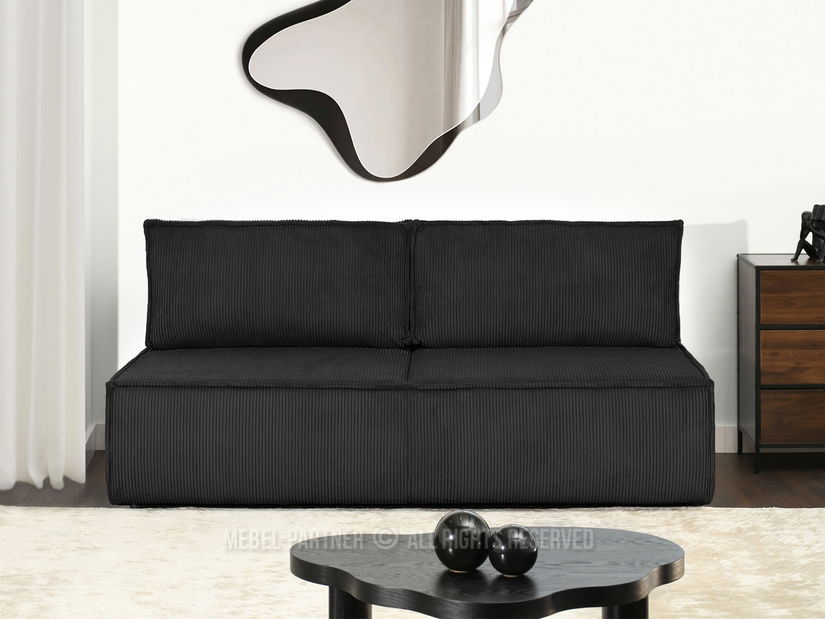 Pohovka dvousedačka Nazismo (černá)