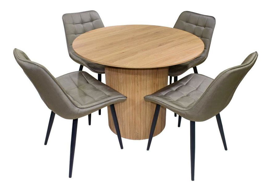 Jídelní stůl Paulitto (dub) (pro 4 osoby)