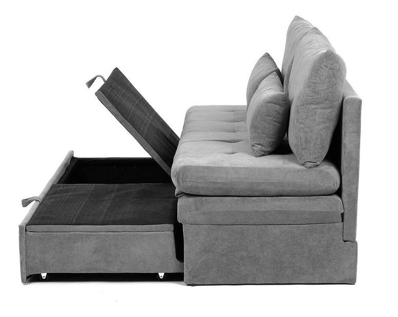 Rozkládací pohovka Ajena (světle šedá)