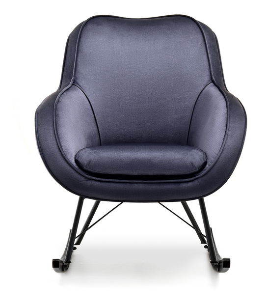 Houpací křeslo Coccolisimo (grafit + buk černý)