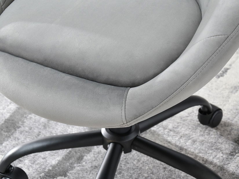 Křeslo Lush 4 (šedá + černá)