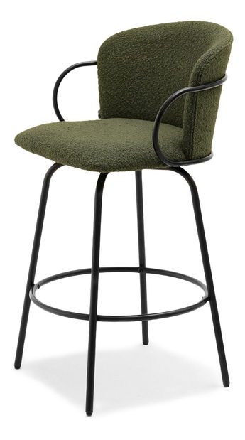 Židle Sofia (zelená + černá)