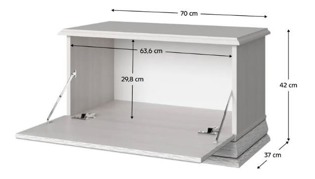 Botník Trippy (woodline krém) 