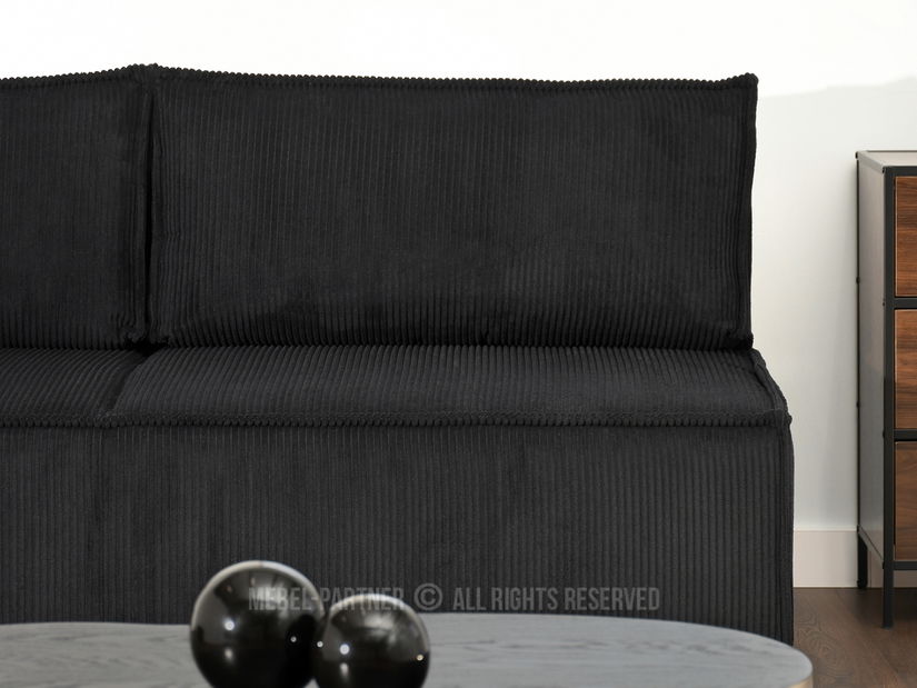 Pohovka dvousedačka Nazismo (černá)