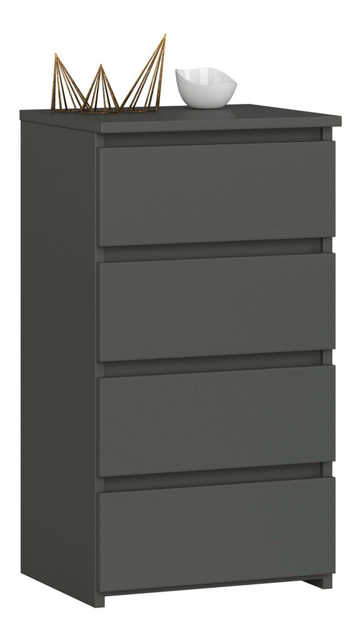 Komoda Cipriano II (šedý grafit)