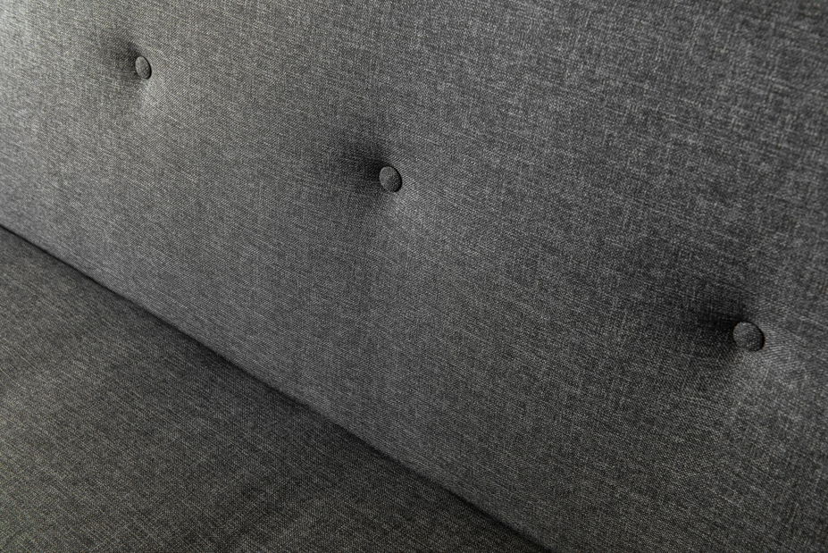 Pohovka trojsedačka Zoria (tmavě šedá)