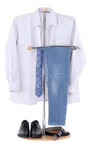 Věšák Elon (chrom + buk)