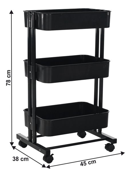 Regál Verona (černá)