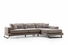 Rohová sedací souprava Frilana (šedá) (P)
