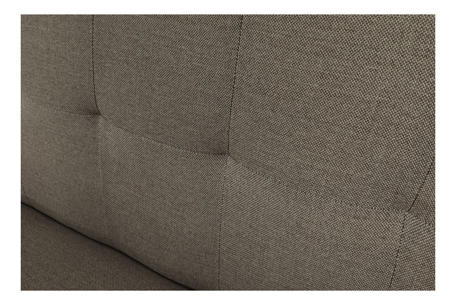 Rozkládací pohovka Orgus (šedohnědá)