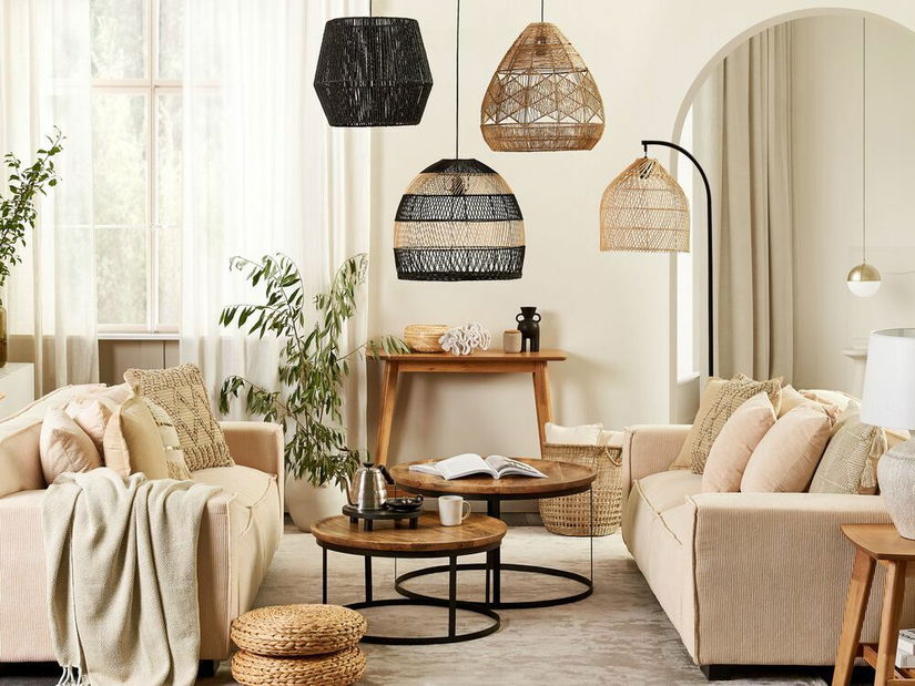 Stojanová lampa Blaine (přírodní)