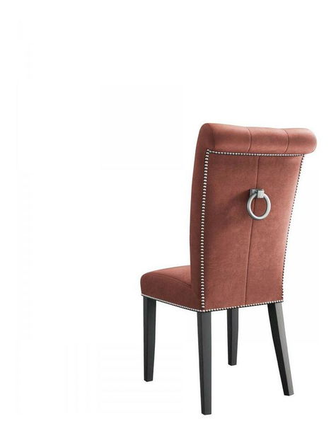 Jídelní židle Piewota (terakota + černá)