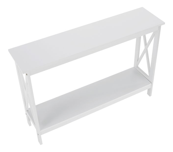 Konzolový stolek Agnes (bílá)