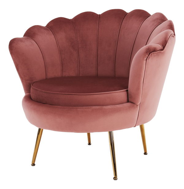 Křeslo Nolano (růžová)