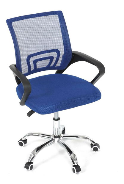 Kancelářská židle Kirmair (modrá)