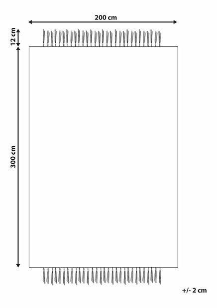 Koberec 200 x 300 cm Dedek (béžová)