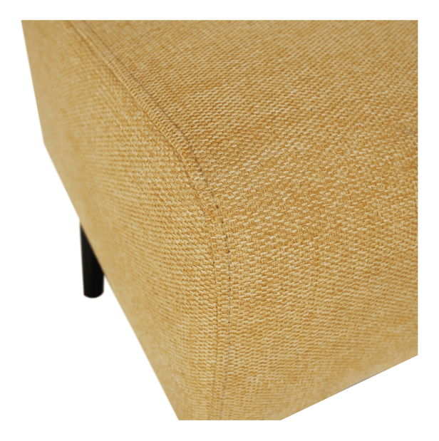 Taburet Saif (žlutá + černá)