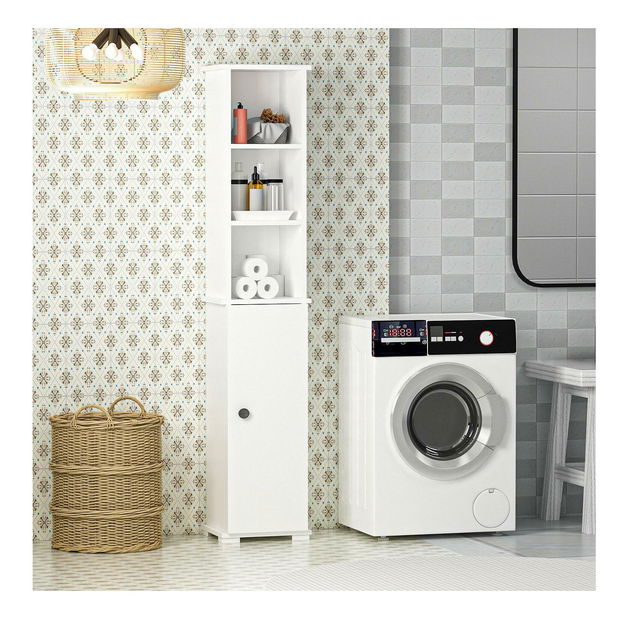 Koupelnová skříňka Satadu 3 (bílá)