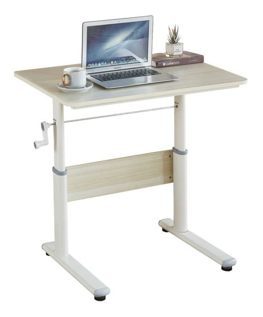 PC stolek Kasio (dub + bílá)